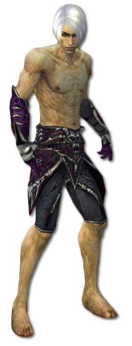 Nekromant Elite-Nekrotik-Rüstung Männlich hand bein vorne.jpg