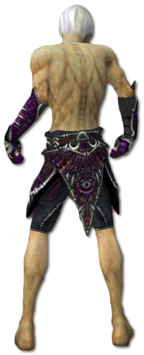 Nekromant Elite-Nekrotik-Rüstung Männlich hand bein hinten.jpg