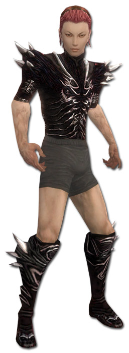 Nekromant Luxon-Rüstung Männlich brust schuh vorne.jpg