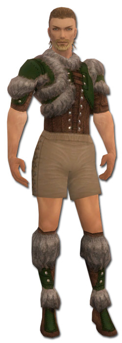 Waldläufer Pelzverbrämte-Rüstung Männlich brust schuh vorne.jpg