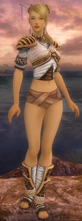 Mönch Elite-Cantha-Rüstung Weiblich brust schuh vorne.jpg