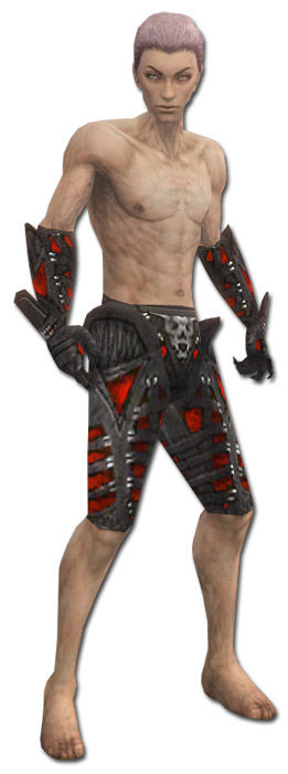 Nekromant Nekrotik-Rüstung Männlich hand bein vorne.jpg