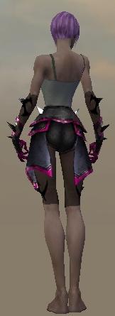 Nekromant Obsidian-Rüstung Weiblich hand bein hinten.jpg