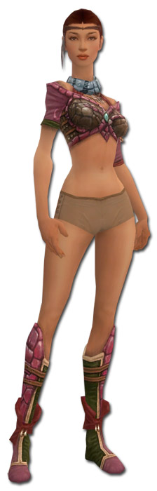 Waldläufer Luxon-Rüstung Weiblich brust schuh vorne.jpg