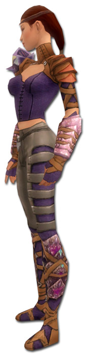 Waldläufer Lindwurmschuppen-Rüstung Weiblich seite.jpg