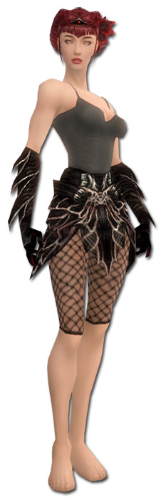 Nekromant Luxon-Rüstung Weiblich hand bein vorne.jpg