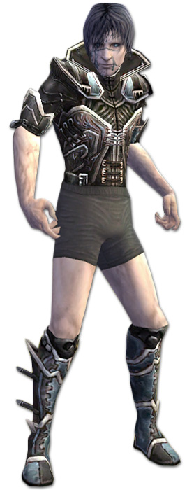 Nekromant Elite-Kurzick-Rüstung Männlich brust schuh vorne.jpg