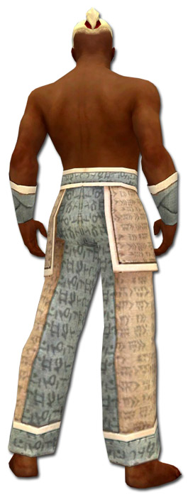 Mönch Geflochtene-Rüstung Männlich hand bein hinten.jpg