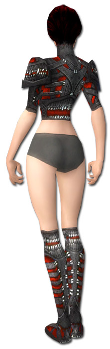 Nekromant Nekrotik-Rüstung Weiblich brust schuh hinten.jpg