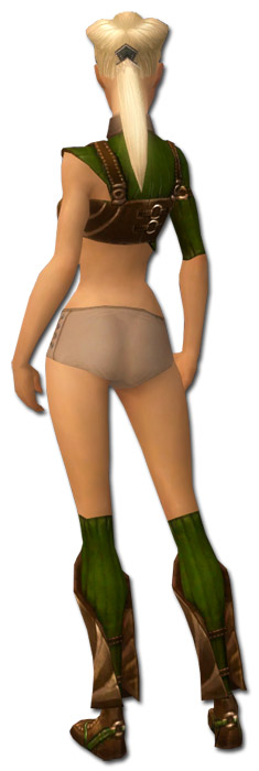 Waldläufer Sonnenspeer-Rüstung Weiblich brust schuh hinten.jpg