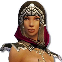 Derwisch Asura-Rüstung Weiblich kopf vorne.jpg