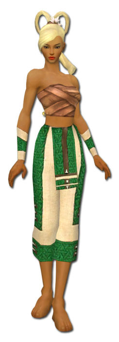 Mönch Elite-Heiligen-Rüstung Weiblich hand bein vorne.jpg