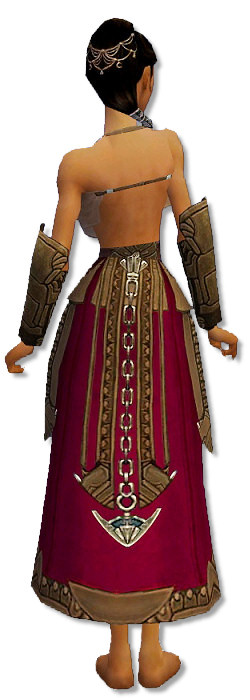 Derwisch Asura-Rüstung Weiblich hand bein hinten.jpg