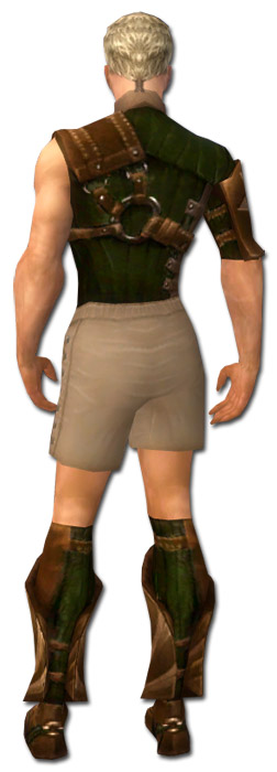 Waldläufer Sonnenspeer-Rüstung Männlich brust schuh hinten.jpg