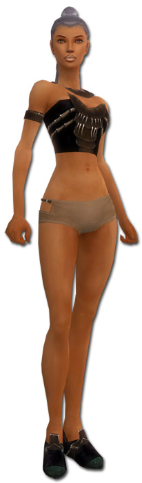 Derwisch Altehrwürdige Rüstung Weiblich brust schuh vorne.jpg