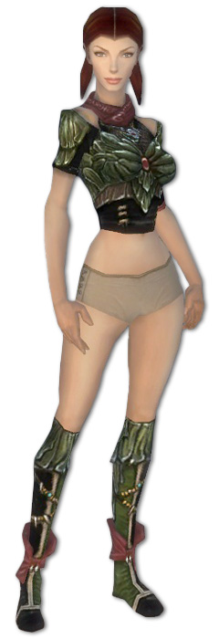 Waldläufer Elite-Luxon-Rüstung Weiblich brust schuh vorne.jpg