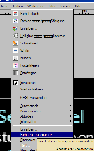 Anleitung "Interface-Schild-Bilder" - Öffnen des "Farbe zu Transparenz"-Dialogs.png
