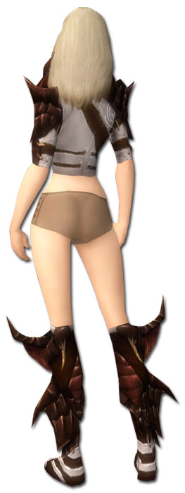 Waldläufer Altehrwürdige Rüstung Weiblich brust schuh hinten.jpg