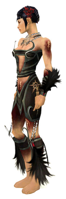 Nekromant Sonnenspeer-Rüstung Weiblich seite.jpg