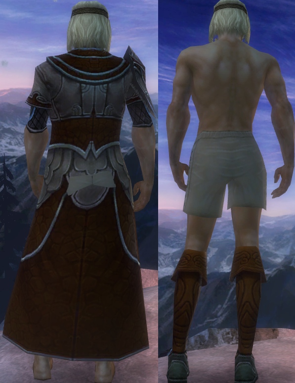 Waldläufer Deldrimor-Rüstung Männlich brust schuh hinten.jpg