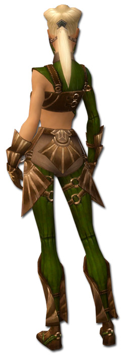 Waldläufer Sonnenspeer-Rüstung Weiblich hinten.jpg