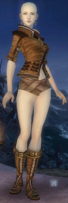 Mönch Elite-Kurzick-Rüstung Weiblich brust schuh vorne.jpg