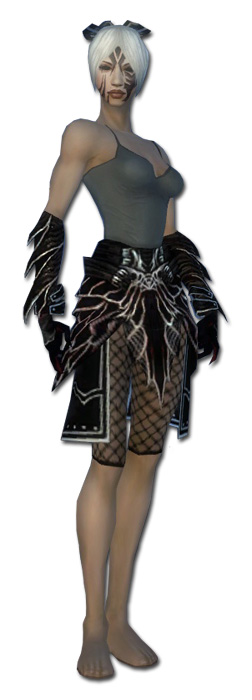 Nekromant Elite-Luxon-Rüstung Weiblich hand bein vorne.jpg