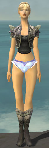 Elementarmagier Flammengeschmiedete-Rüstung Weiblich brust schuh vorne.jpg