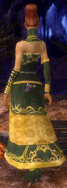 Mesmer Sonnenspeer-Rüstung Weiblich brust schuh hinten.jpg