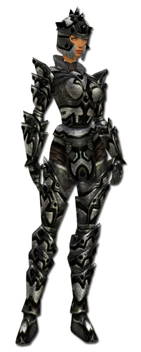 Krieger Obsidian-Rüstung Weiblich vorne.jpg