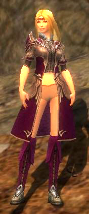 Waldläufer Deldrimor-Rüstung Weiblich brust schuh vorne.jpg