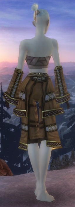 Mönch Elite-Kurzick-Rüstung Weiblich hand bein hinten.jpg