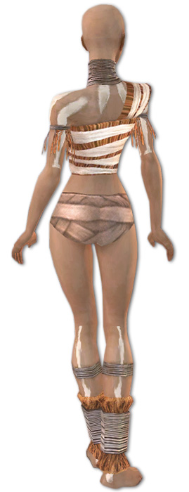 Mönch Istan-Rüstung Weiblich brust schuh hinten.jpg