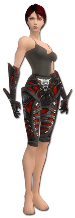 Nekromant Nekrotik-Rüstung Weiblich hand bein vorne.jpg