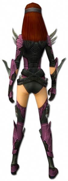 Datei:Assassine Kaiser-Rüstung Weiblich hinten.jpg