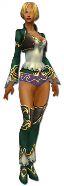 Datei:Mesmer Monument-Rüstung Weiblich brust schuh vorne.jpg