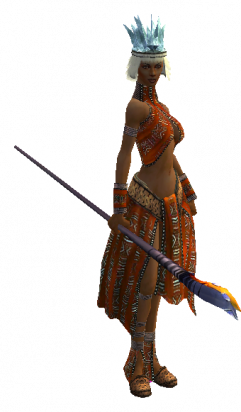 Lil Firesomething mit Streifen-Stab