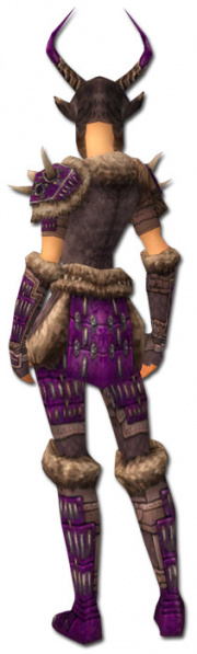 Datei:Krieger Charr-Fell-Rüstung Weiblich hinten.jpg