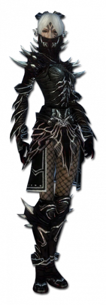 Datei:Nekromant Elite-Luxon-Rüstung Weiblich vorne.png