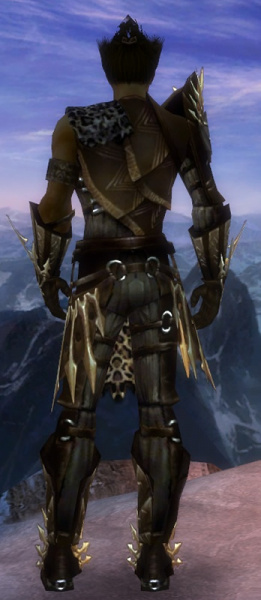 Datei:Waldläufer Elite-Sonnenspeer-Rüstung Männlich hinten.jpg