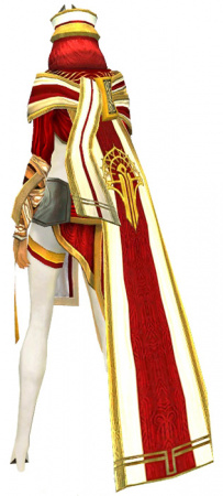 Weißer Mantel-Verkleidung weiblich komplett hinten.jpg