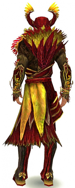 Datei:Melandrus Amtstracht mit Helm männlich hinten.jpg