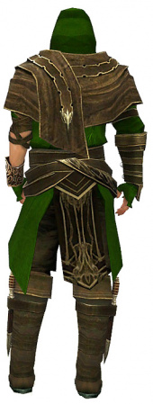 Glänzende Klinge-Uniform männlich komplett hinten.jpg