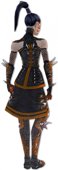 Datei:Nekromant Cantha-Rüstung Weiblich hinten.jpg